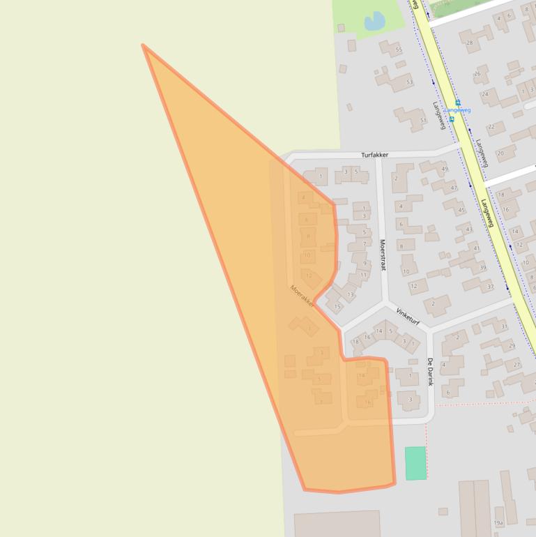 Kaart van postcodegebied 4756CS.