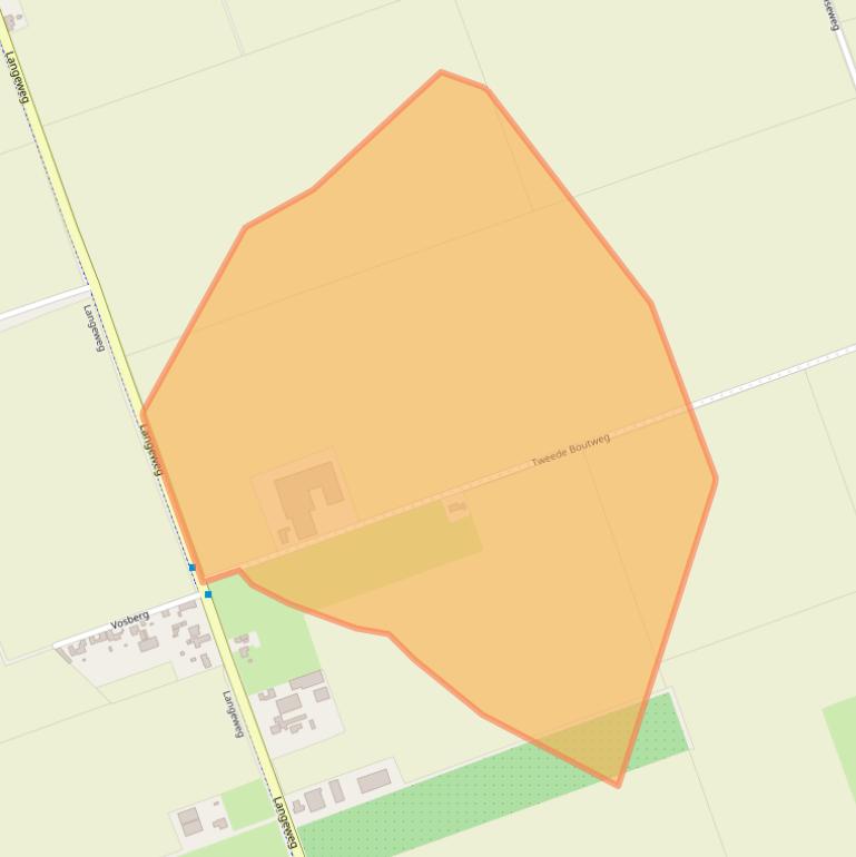 Kaart van postcodegebied 4756SJ.