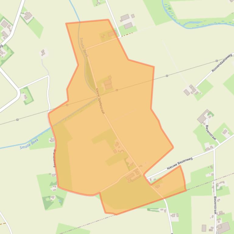 Kaart van postcodegebied 4756SX.