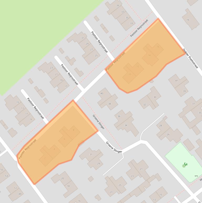 Kaart van postcodegebied 4758AV.