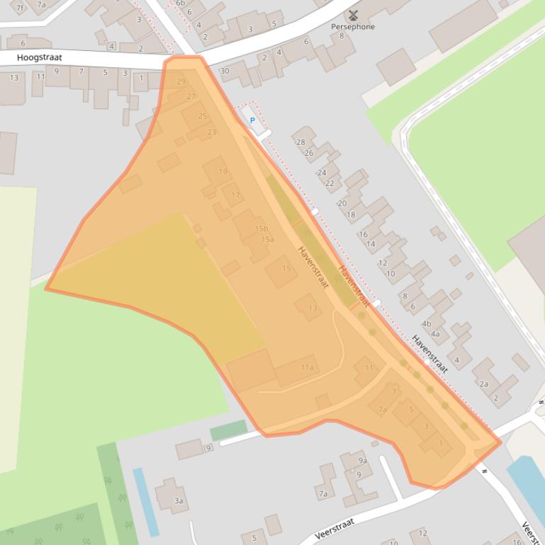 Kaart van postcodegebied 4758BP.