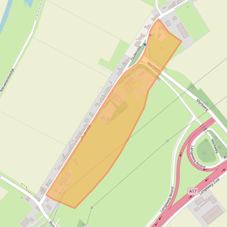 Kaart van postcodegebied 4758TT.