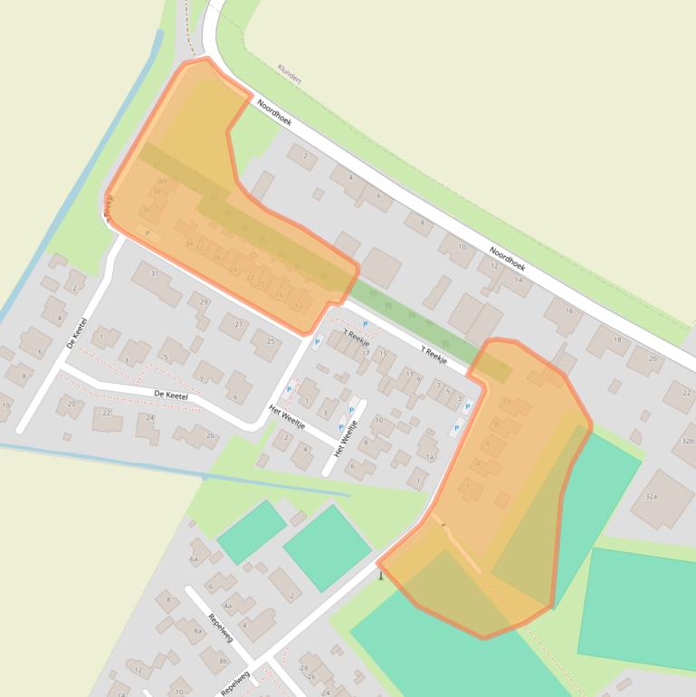 Kaart van postcodegebied 4759AE.