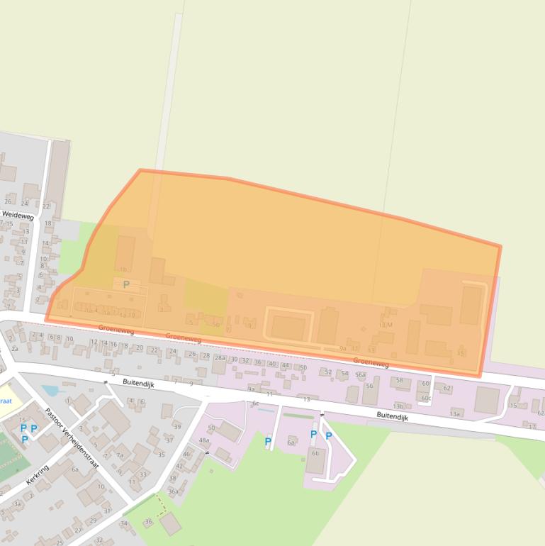 Kaart van postcodegebied 4759BA.