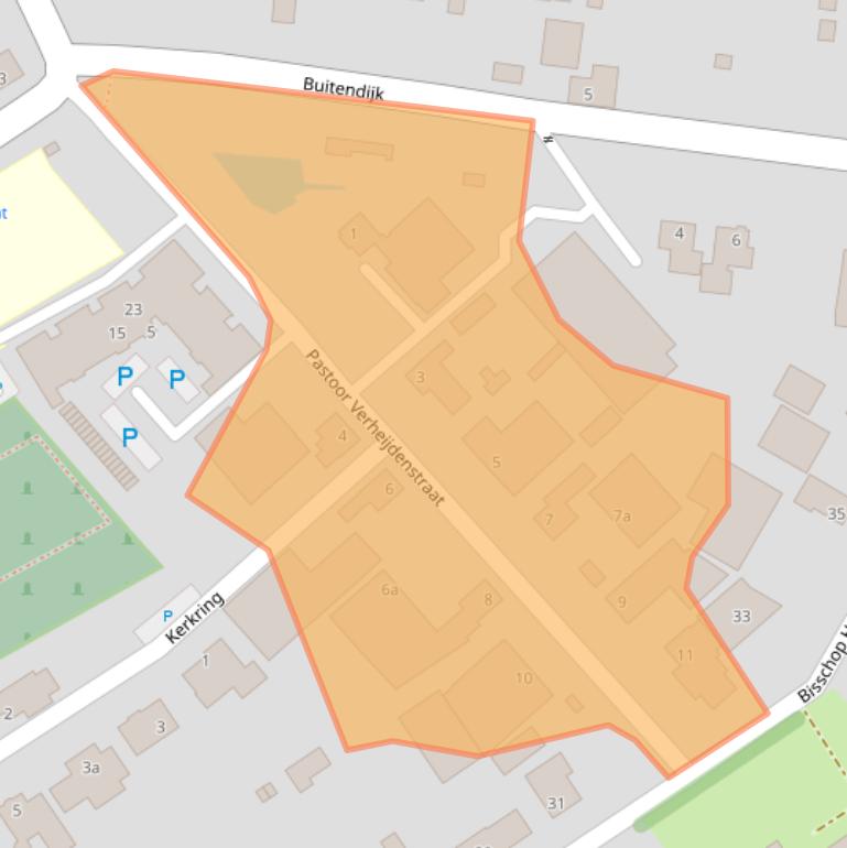 Kaart van postcodegebied 4759BG.