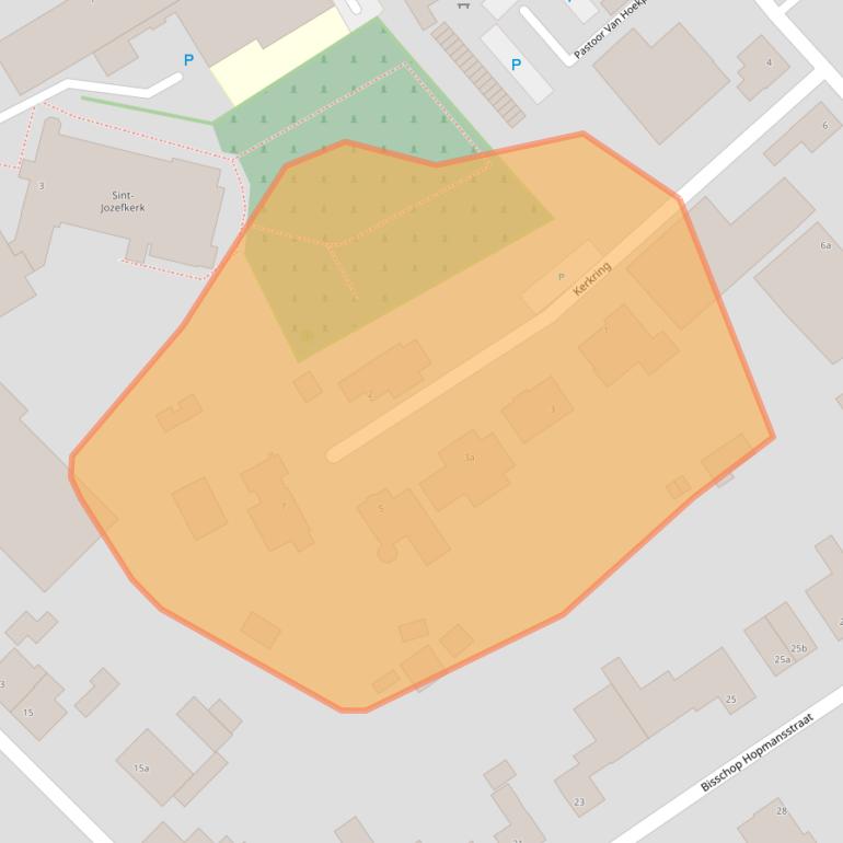 Kaart van postcodegebied 4759BH.