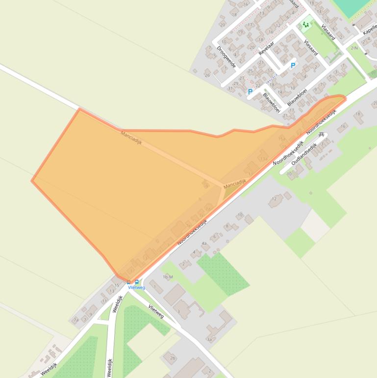 Kaart van postcodegebied 4759CA.