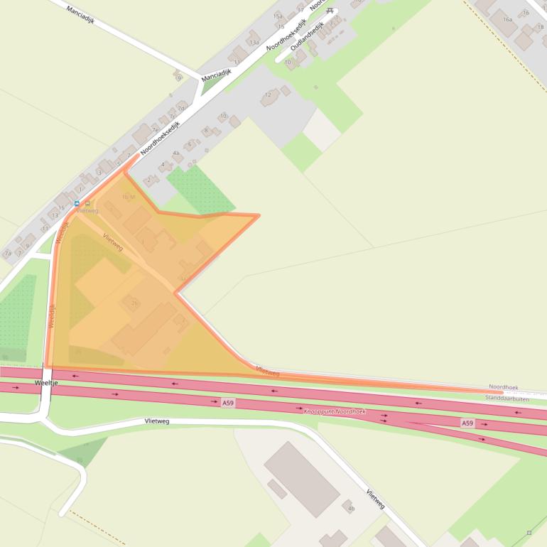 Kaart van postcodegebied 4759CE.