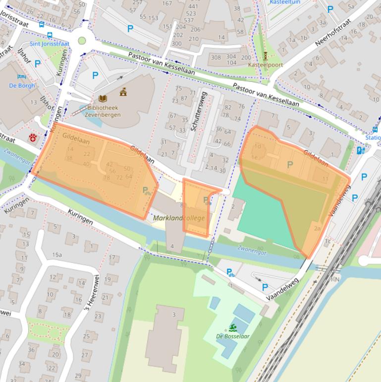 Kaart van postcodegebied 4761BA.