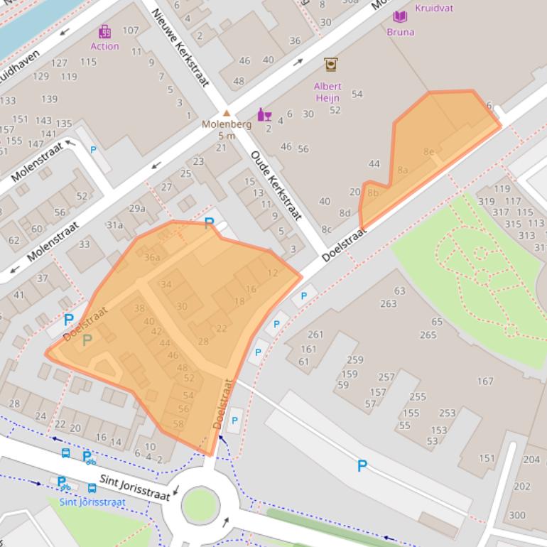 Kaart van postcodegebied 4761CG.