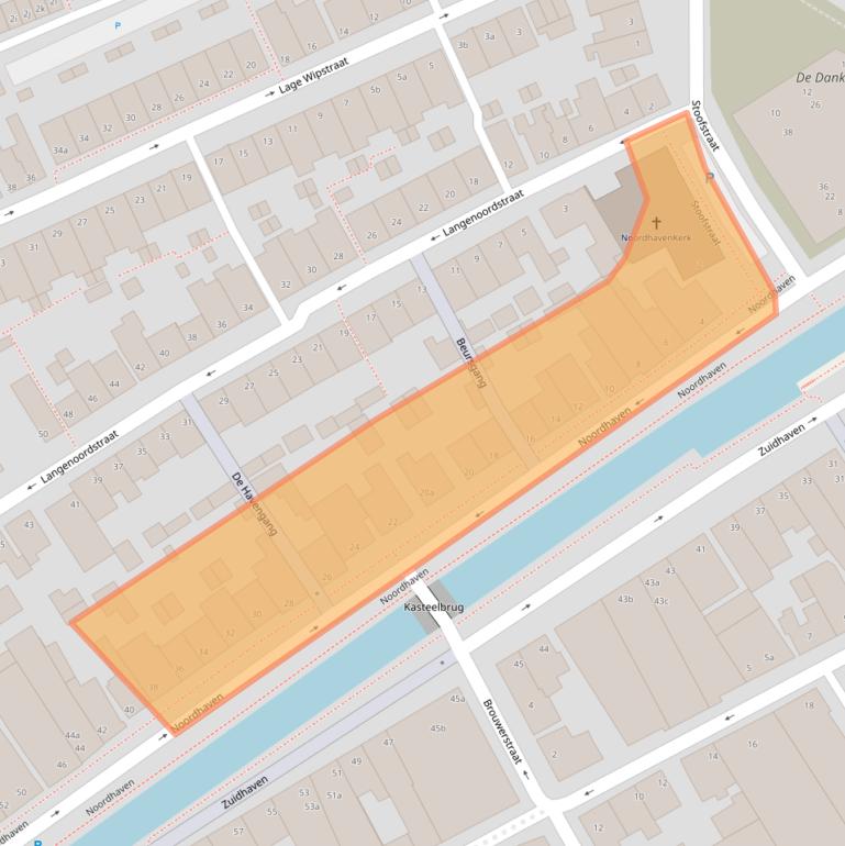 Kaart van postcodegebied 4761DA.