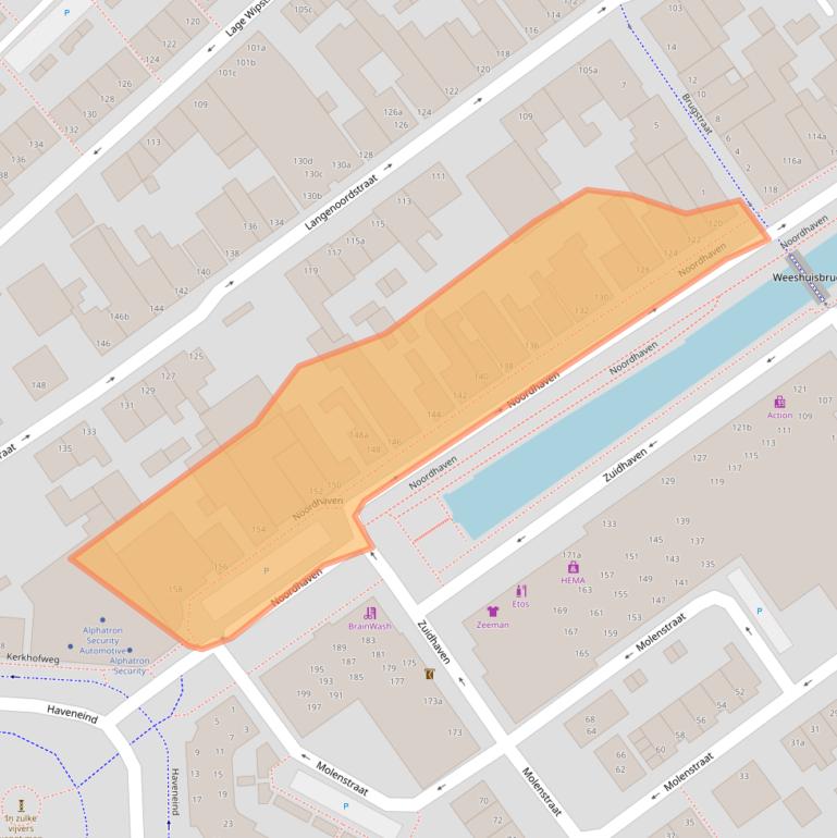 Kaart van postcodegebied 4761DD.