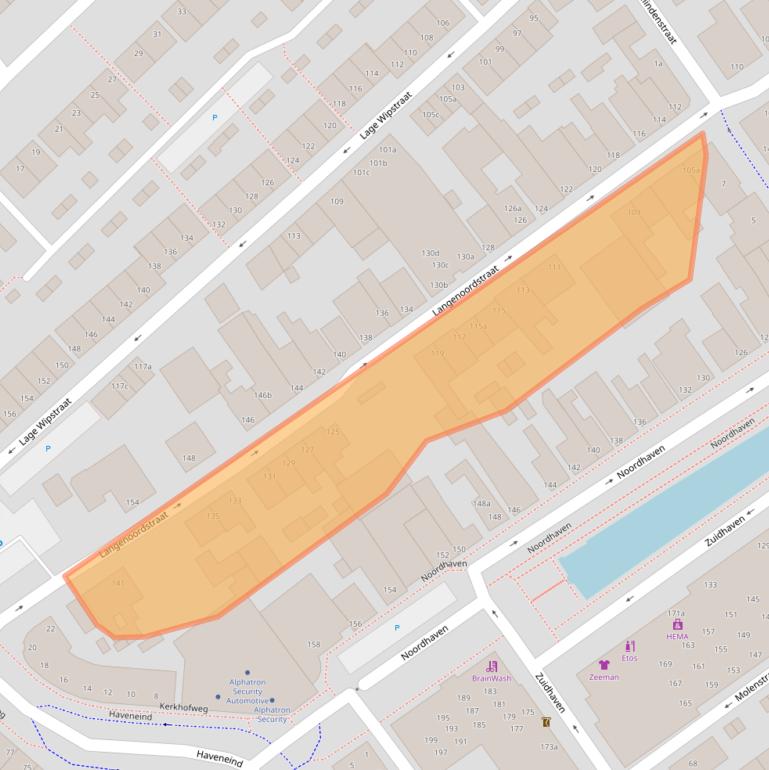 Kaart van postcodegebied 4761DL.