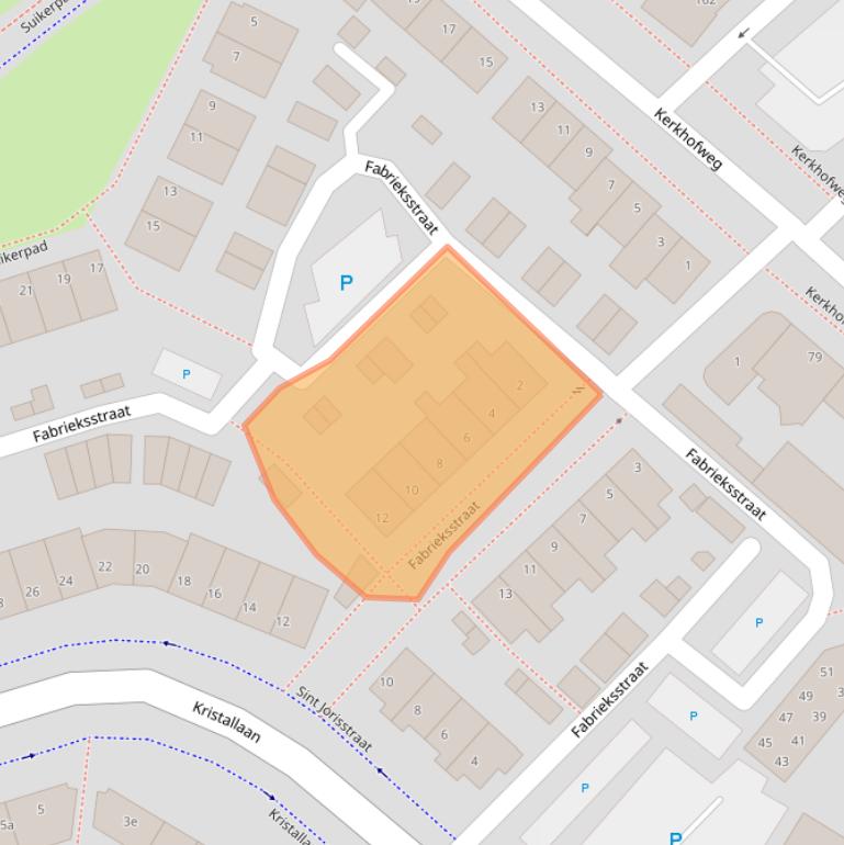 Kaart van postcodegebied 4761DT.