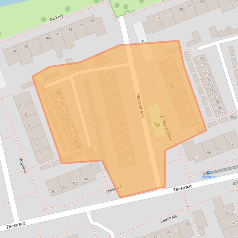 Kaart van postcodegebied 4761HA.