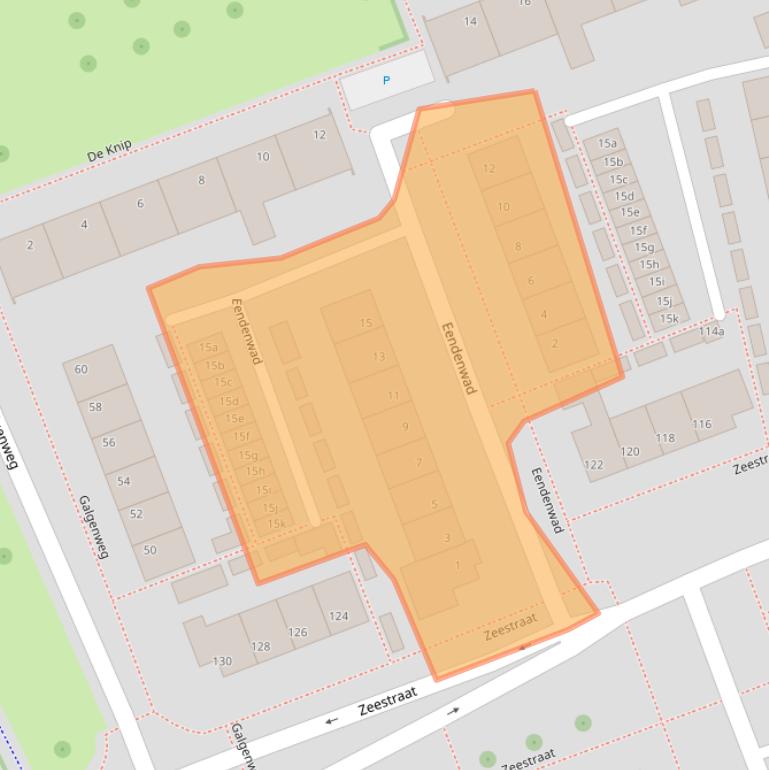 Kaart van postcodegebied 4761HD.