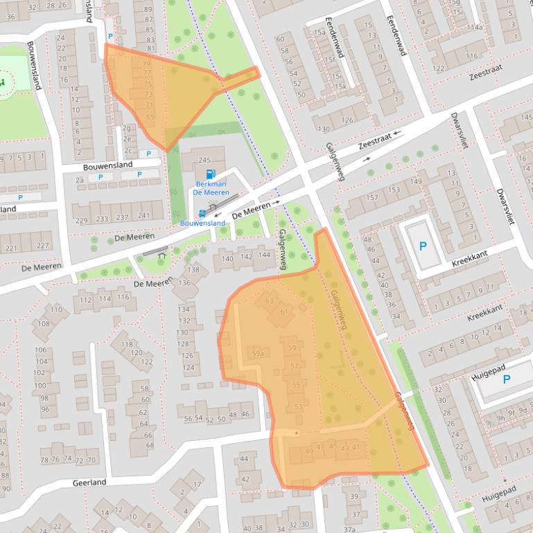 Kaart van postcodegebied 4761KR.