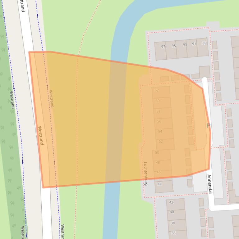 Kaart van postcodegebied 4761MB.