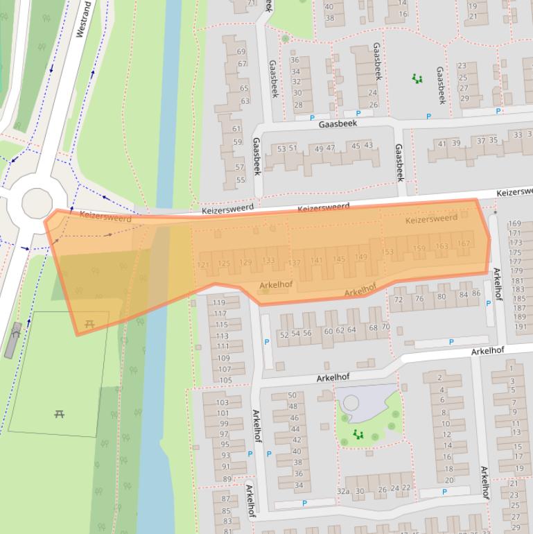 Kaart van postcodegebied 4761MJ.
