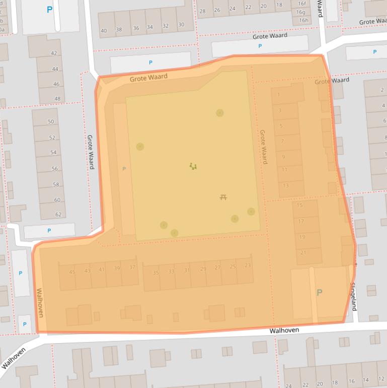 Kaart van postcodegebied 4761MR.