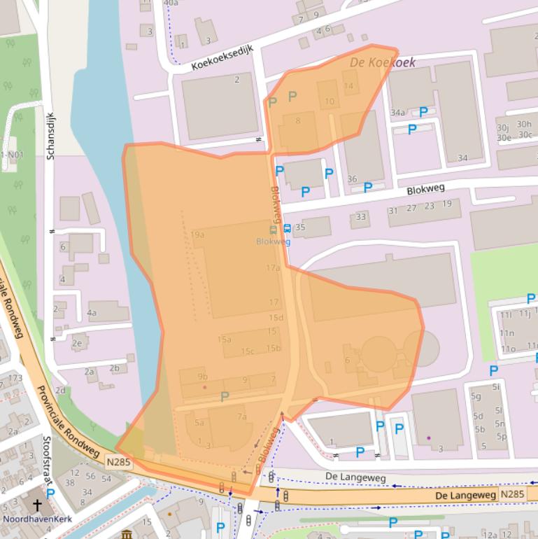 Kaart van postcodegebied 4761RA.