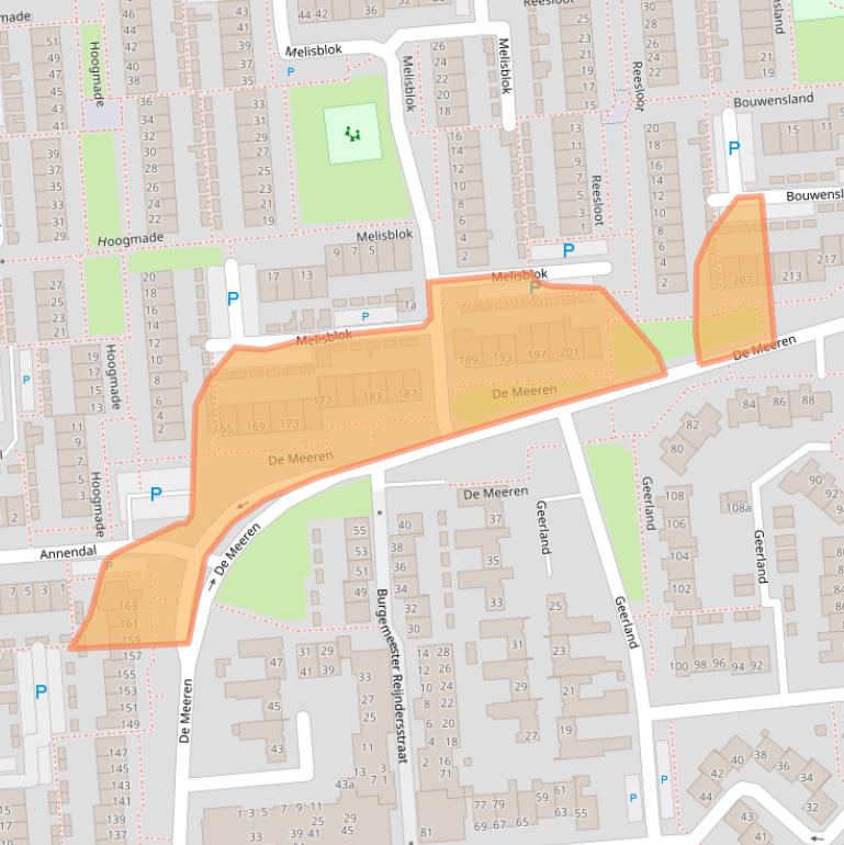 Kaart van postcodegebied 4761SH.