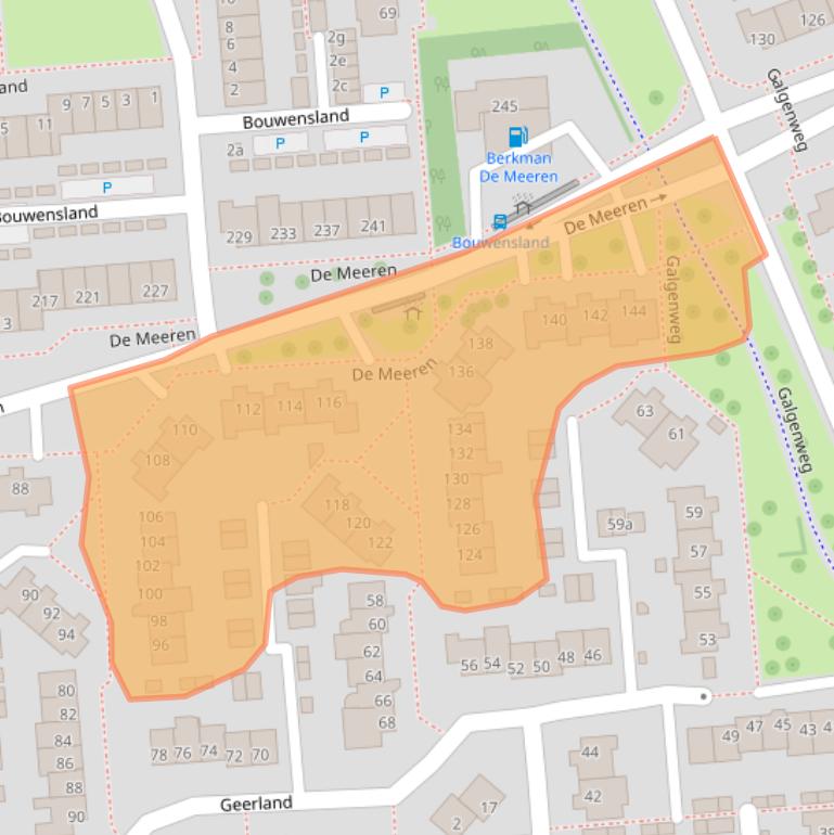 Kaart van postcodegebied 4761SN.