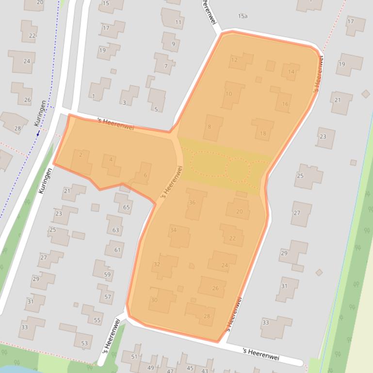 Kaart van postcodegebied 4761VC.