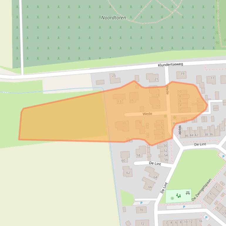 Kaart van postcodegebied 4761XP.