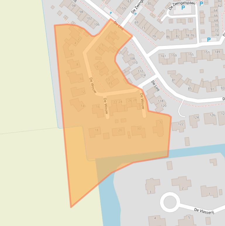 Kaart van postcodegebied 4761XT.