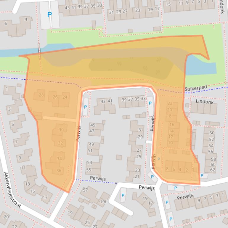 Kaart van postcodegebied 4761ZA.
