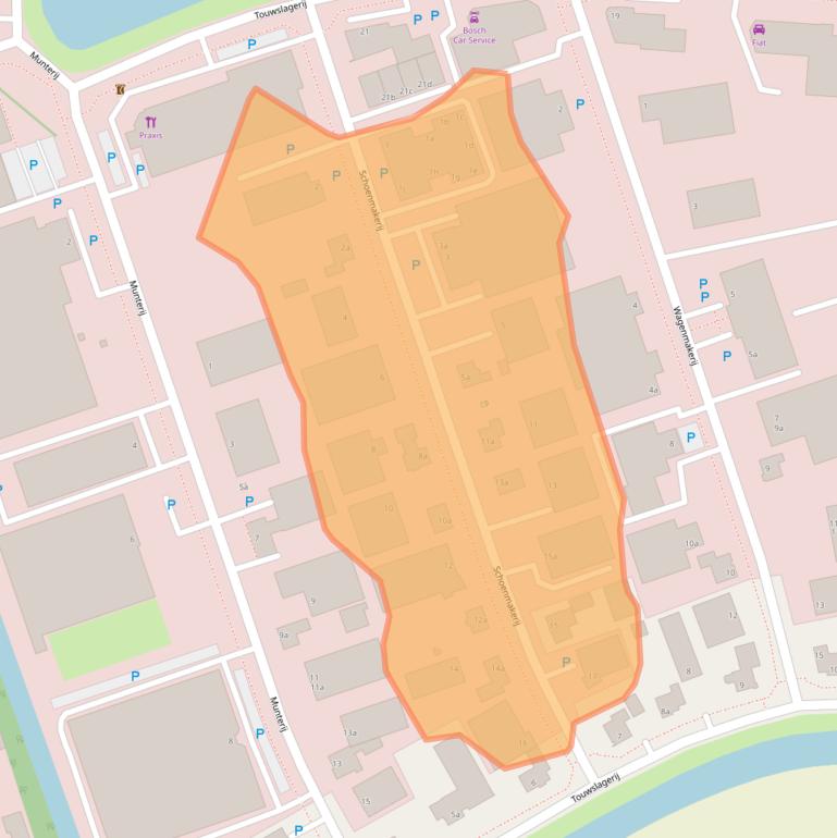 Kaart van postcodegebied 4762AS.