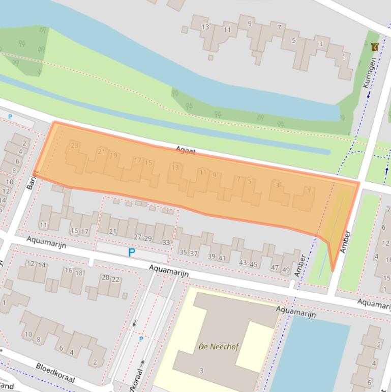 Kaart van postcodegebied 4762BA.