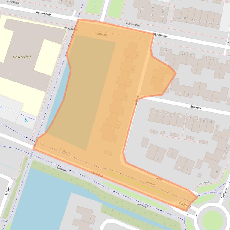 Kaart van postcodegebied 4762BK.