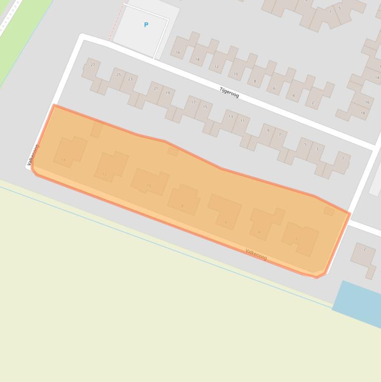 Kaart van postcodegebied 4762CW.