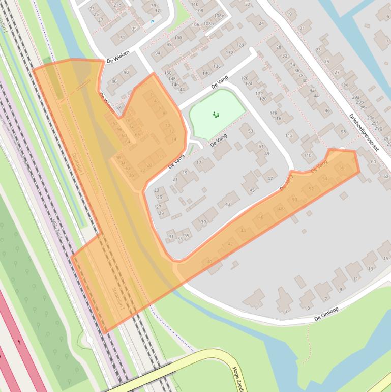 Kaart van postcodegebied 4765AW.