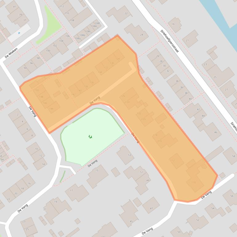 Kaart van postcodegebied 4765AX.