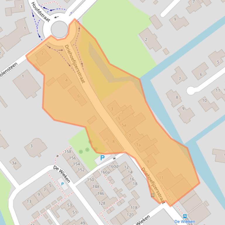 Kaart van postcodegebied 4765BG.