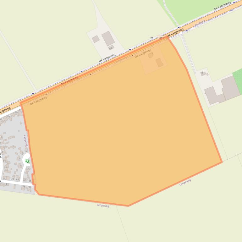 Kaart van postcodegebied 4765PA.