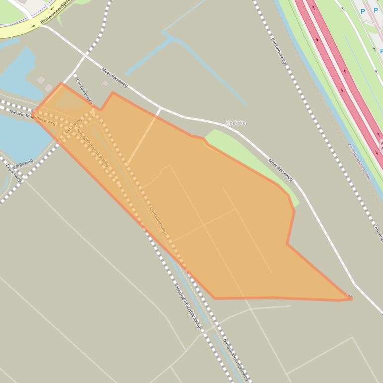 Kaart van postcodegebied 4765PB.