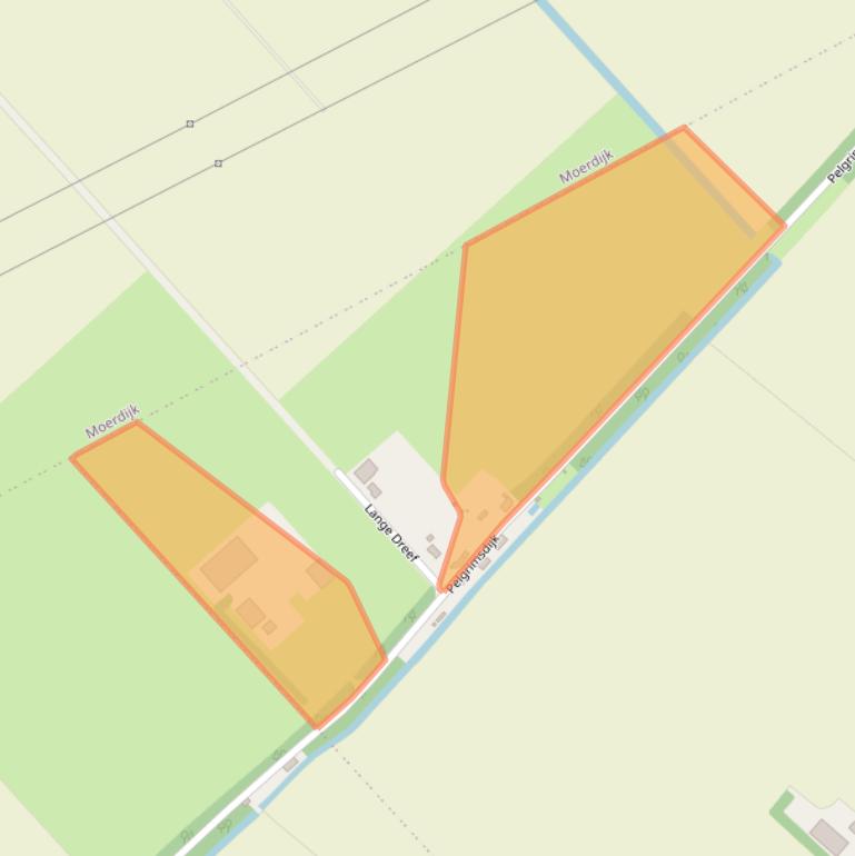 Kaart van postcodegebied 4765SB.