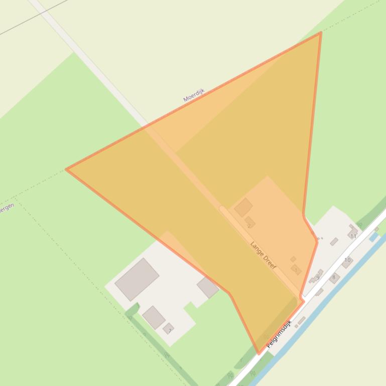 Kaart van postcodegebied 4765SG.