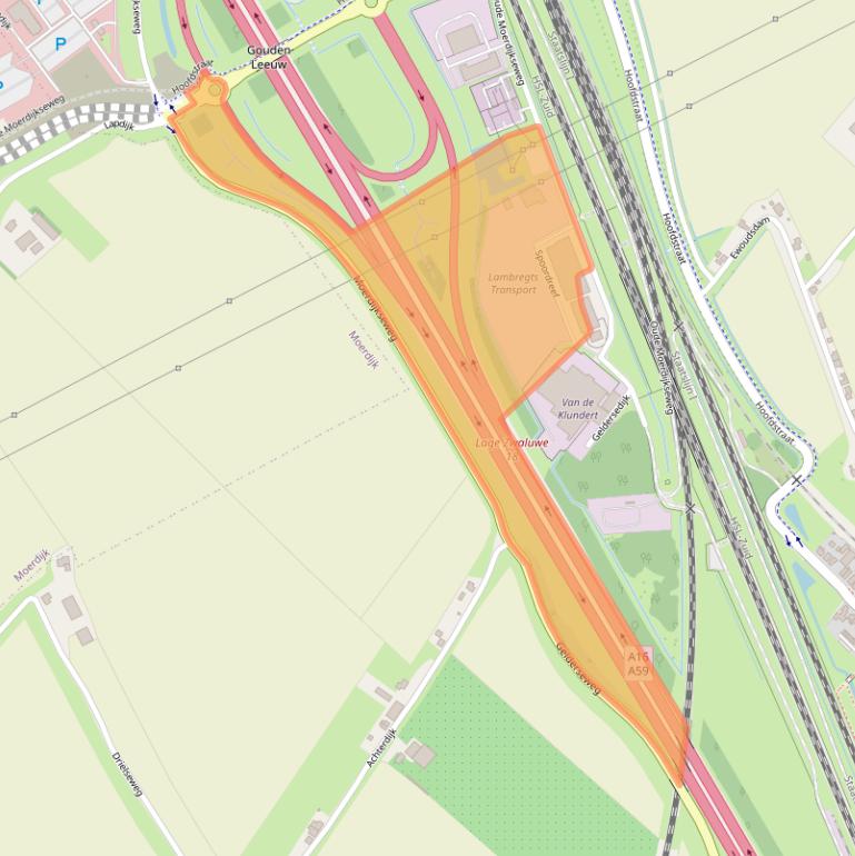 Kaart van postcodegebied 4765SP.