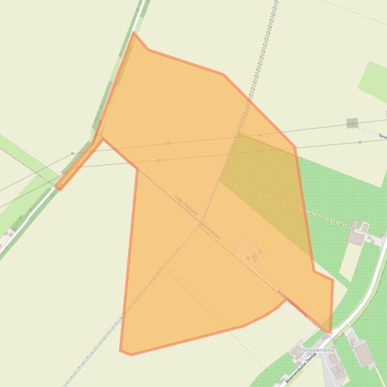 Kaart van postcodegebied 4766SX.