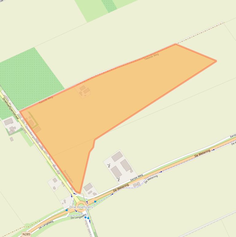 Kaart van postcodegebied 4766TD.