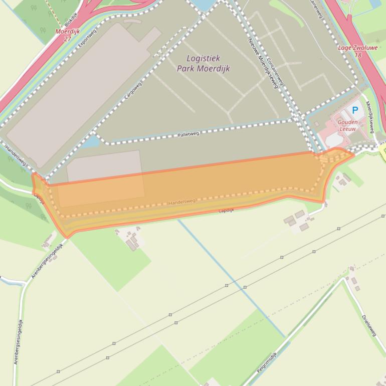 Kaart van postcodegebied 4782JH.