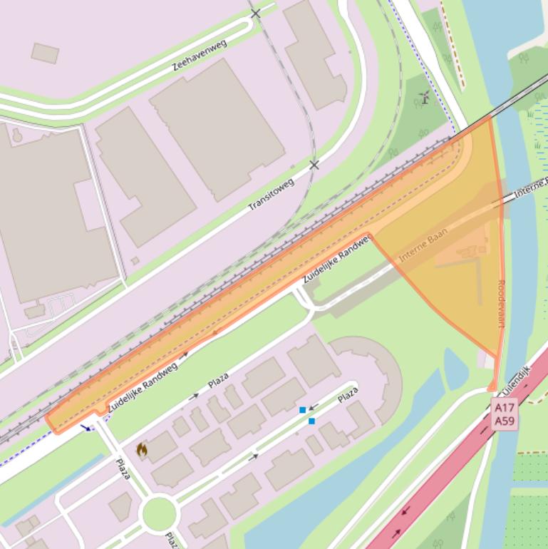 Kaart van postcodegebied 4782PL.