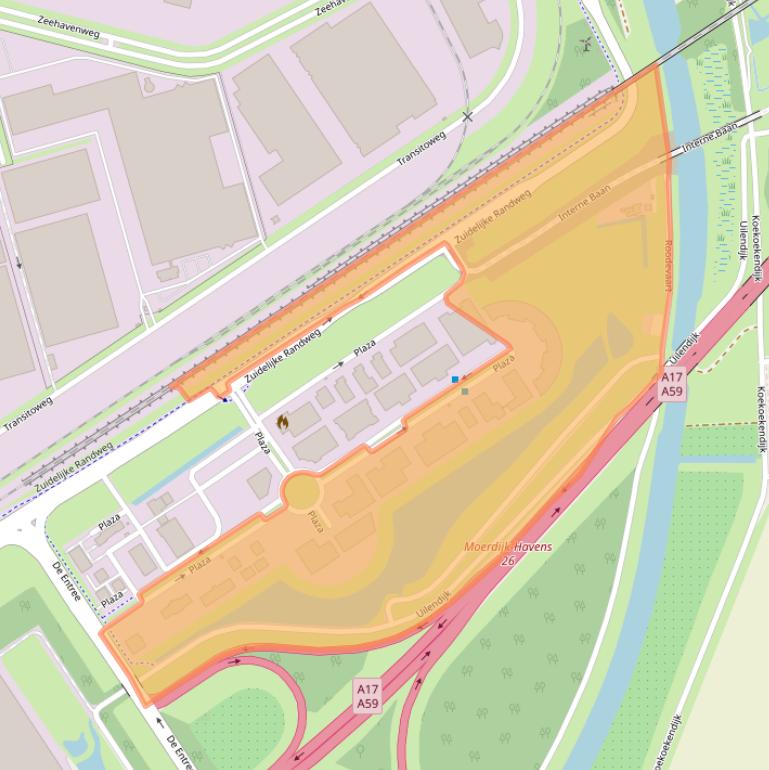 Kaart van postcodegebied 4782SK.