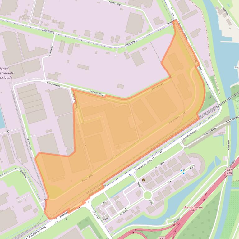 Kaart van postcodegebied 4782SM.