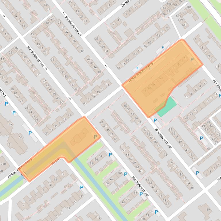 Kaart van postcodegebied 4791BZ.